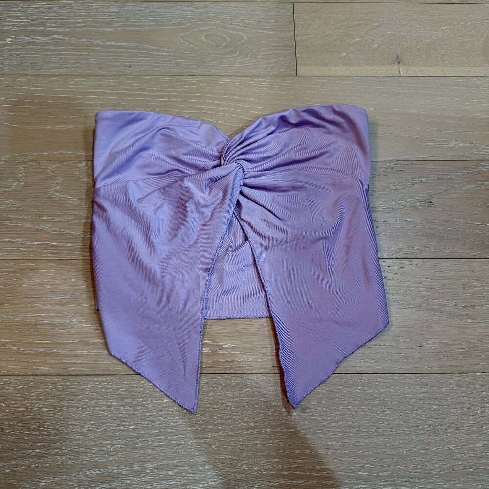Boutique Tube Top (Purple) - Size Small